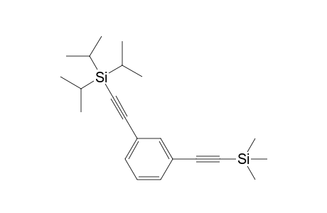 1-Triisopropylsilylethynyl-3-trimethylsilylethynylbenzene