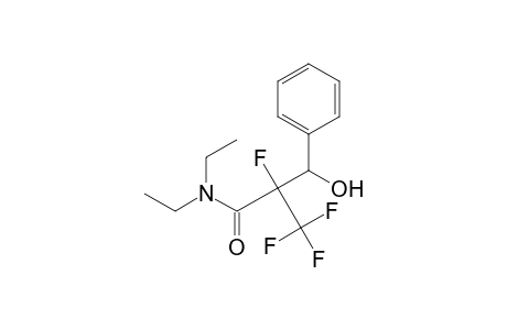 N,N-Diethyl-2-fluoro-3-hydroxy-3-phenyl-2-trifluoromethylpropanamide