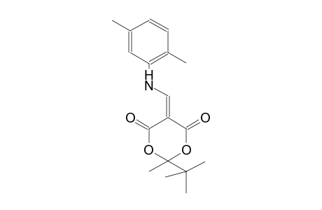 1,3-dioxane-4,6-dione, 2-(1,1-dimethylethyl)-5-[[(2,5-dimethylphenyl)amino]methylene]-2-methyl-