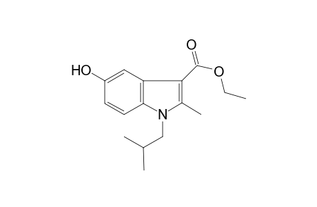 Ethyl 5-hydroxy-1-isobutyl-2-methyl-1H-indole-3-carboxylate