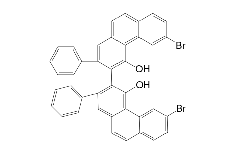 9,9'-bis[2-Bromo-8-phenyl-10-hydroxyphenathryl]