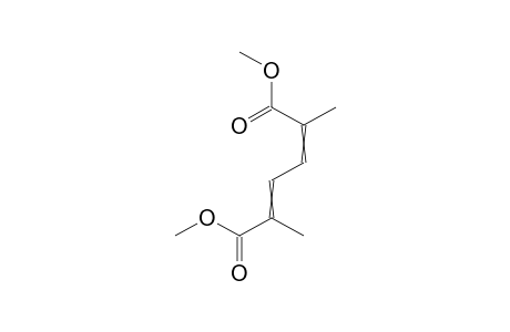 2,5-Dimethyl-2,4-hexadienedioic acid dimethyl ester