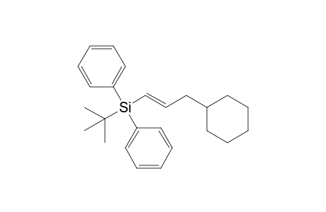(E)-1-(tert-Butyldiphenylsilyl)-3-cyclohexylprop-1-ene