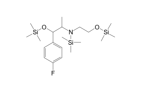 N-Hydroxyethyl-beta-hydroxy-4F-amphetamin 3TMS