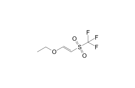 (E)-1-ethoxy-2-(trifluoromethylsulfonyl)ethylene