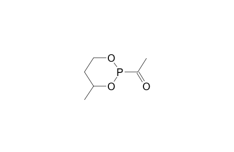 2-ACETYL-4-METHYL-1,3,2-DIOXAPHOSPHORINANE