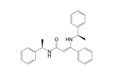 N,N-[di-(R)-1-Phenylethyl]-3-amino-3-phenyl-2-propenamide