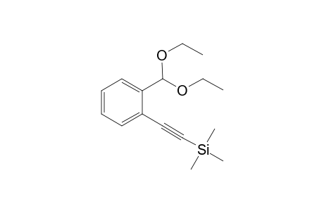 {[2-(Diethoxymethyl)phenyl]ethynyl}(trimethyl)silane