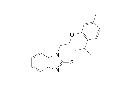 1-(2-(2-Isopropyl-5-methylphenoxy)ethyl)-1H-benzo[D]imidazole-2-thiol