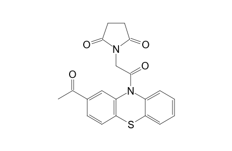 1-[2-(2-Acetyl-10H-phenothiazin-10-yl)-2-oxoethyl]pyrrolidine-2,5-dione