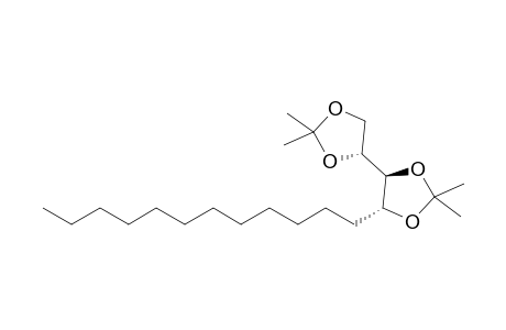(4S,5R)-4-[(4R)-2,2-dimethyl-1,3-dioxolan-4-yl]-5-dodecyl-2,2-dimethyl-1,3-dioxolane