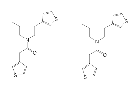 N-N-PROPYL-(3-THIOPHEN-2-YL-ETHYL)-THIOPHEN-3-YL-ACETAMIDE