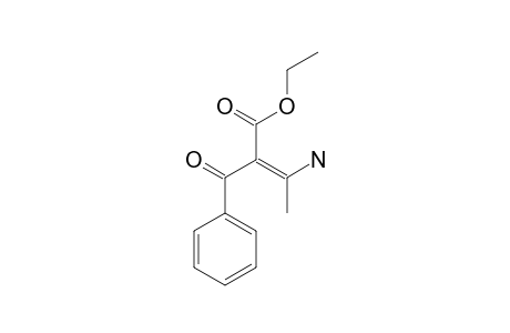 E-(ETHYL-3-AMINO-2-BENZOYL-2-BUTENOATE)