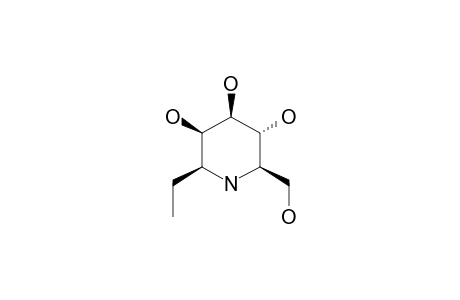 BETA-1-C-ETHYL-1-DEOXYMANNOJIRIMYCIN