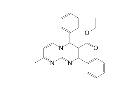 Ethyl 8-methyl-2,4-diphenyl-4H-pyrimido[1,2-a]pyrimidine-3-carboxylate