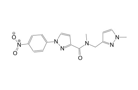 1H-pyrazole-3-carboxamide, N-methyl-N-[(1-methyl-1H-pyrazol-3-yl)methyl]-1-(4-nitrophenyl)-