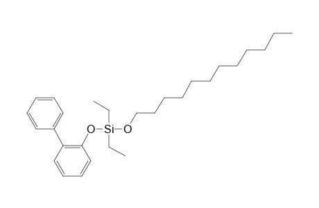 Silane, diethyldodecyloxy(2-phenylphenoxy)-