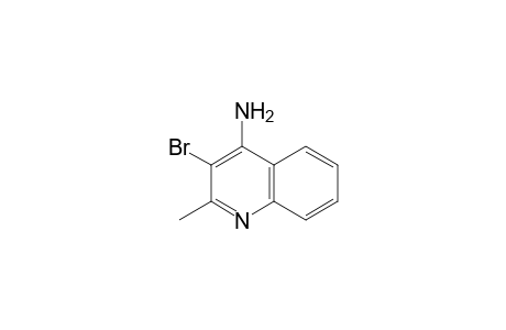 Quinaldine, 4-amino-3-bromo-