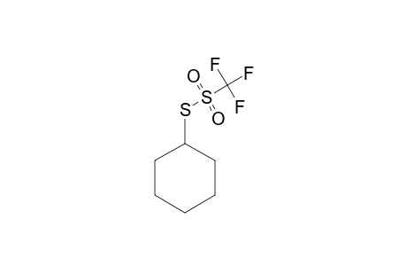 (triflylthio)cyclohexane