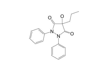 4-HYDROXY-4-PROPYL-1,2-DIPHENYLPYRAZOLIDINE-3,5-DIONE