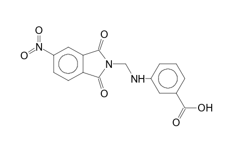 3-([(5-Nitro-1,3-dioxo-1,3-dihydro-2H-isoindol-2-yl)methyl]amino)benzoic acid