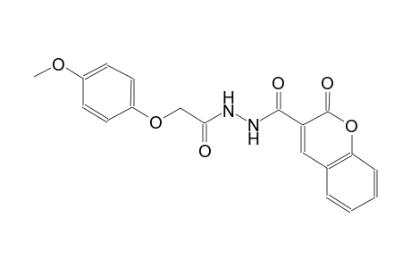 2-(4-methoxyphenoxy)-N'-[(2-oxo-2H-chromen-3-yl)carbonyl]acetohydrazide
