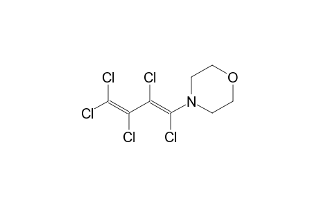 4-[(1E)-1,2,3,4,4-pentachlorobuta-1,3-dienyl]morpholine