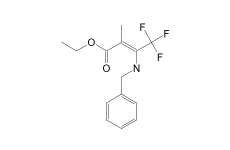 ETHYL-2-METHYL-3-(N-BENZYLAMINO)-4,4,4-TRIFLUOROCROTONATE