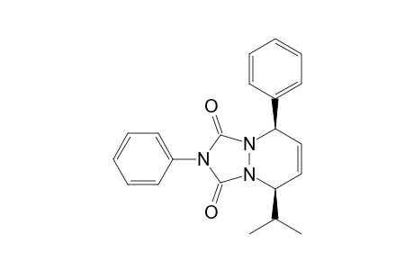 1H-[1,2,4]Triazolo[1,2-a]pyridazine-1,3(2H)-dione, 5,8-dihydro-5-(1-methylethyl)-2,8-diphenyl-, cis-(.+-.)-