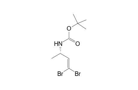 1-Butene, 1,1-dibromo-(3S)-3-[t-butoxycarbonyl)amino]-