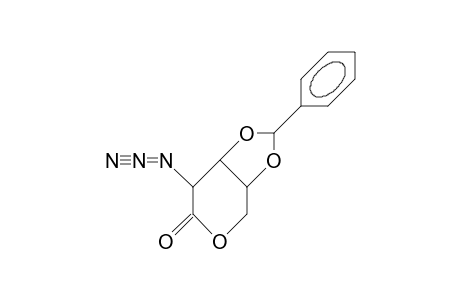 2-Azido-3,4-O-(R)-benzylidene-2-deoxy-D-ribono-1,5-lactone