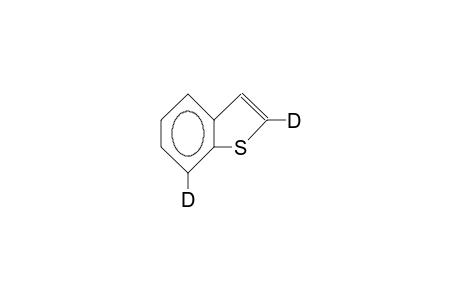 2,7-Dideuterio-benzo(B)thiophene