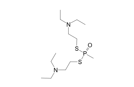 Methylphosphonodithioic acid, S,S-bis(2-diethylaminoethyl) ester