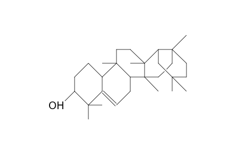 3.beta.-Hydroxy-glutin-5-ene