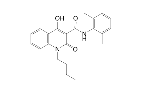 1-Butyl-4-hydroxy-2-oxo-1,2-dihydro-quinoline-3-carboxylic acid (2,6-dimethyl-phenyl)-amide
