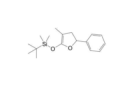 tert-Butyl-dimethyl-[(4-methyl-2-phenyl-2,3-dihydrofuran-5-yl)oxy]silane