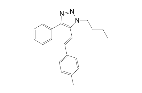 (E)-1-Butyl-4-phenyl-5-p-methylstyryl-1,2,3-triazole
