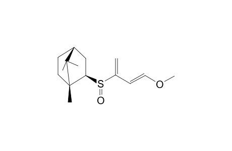 (R(S),E)-3-[(1S-EXO)-2-BORNYLSULFINYL]-1-METHOXYBUTA-1,3-DIENE