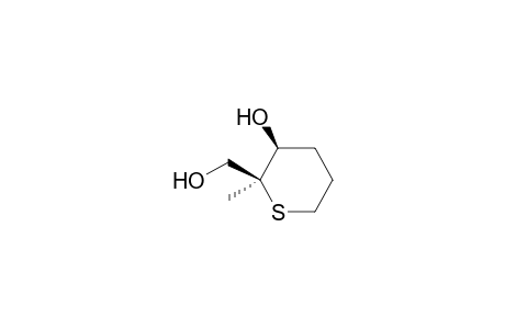 (2S,3S)-2-(hydroxymethyl)-2-methyl-3-thianol