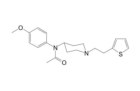 N-(4-Methoxyphenyl)-N-([(2-thiophen-2-yl)ethyl]-piperidin1-yl)acetamide