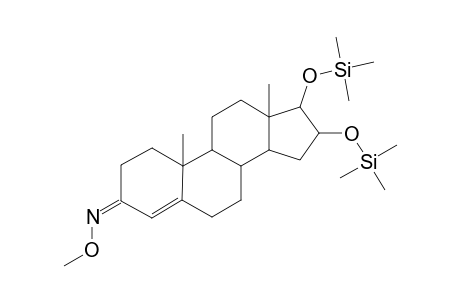 ANDROST-4-ENE-16.BETA.,17.BETA.-DIOL-3-ONE(3-O-METHYLOXIME-16.BETA.,17.BETA.-DI-TRIMETHYLSILYL ETHER)