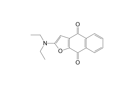 2-(diethylamino)benzo[f]benzofuran-4,9-dione