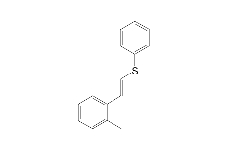 (E)-(2-methylstyryl)(phenyl)sulfane