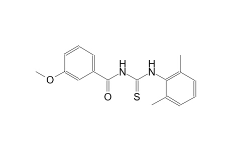 N-(2,6-dimethylphenyl)-N'-(3-methoxybenzoyl)thiourea