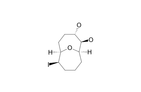 (1R*,2R*,3S*,6R*,7R*)-7-Iodo-11-oxabicyclo[4.4.1]undecane-2,3-diol