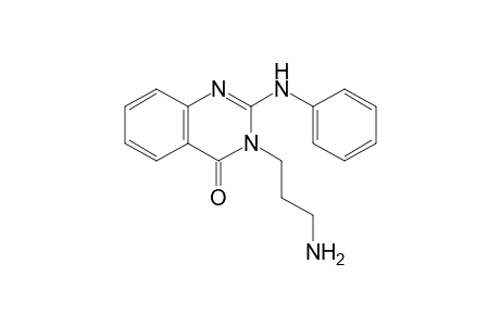 3-Aminopropyl-2-phenylaminoquinazolin-4(3H)-one