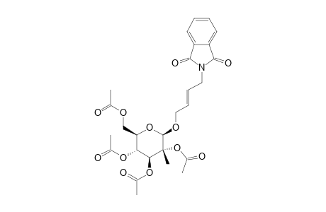 1H-Isoindole-1,3(2H)-dione, 2-[3-methyl-4-[(2,3,4,6-tetra-O-acetyl-.beta.-D-glucopyranosyl)oxy]-2 -butenyl]-, (E)-