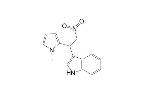 1H-Indole, 3-[1-(1-methyl-1H-pyrrol-2-yl)-2-nitroethyl]-