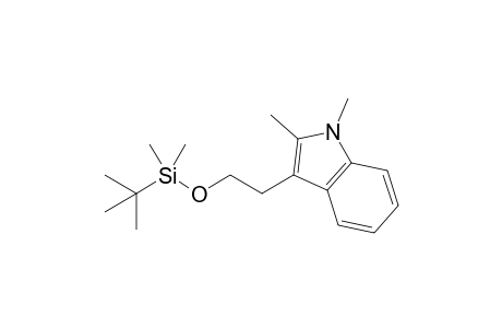 3-(2-{tert-Butyldimethylsilyloxy}ethyl)-1,2-dimethyl-1H-indole