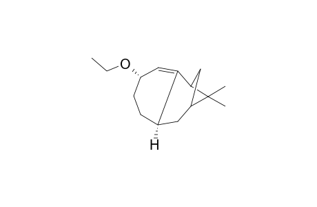 4-.alpha.-ethoxy-10,10-dimethyl-7.alpha.H-tricyclo[7.1.1.0(2,7)]undec-2-ene